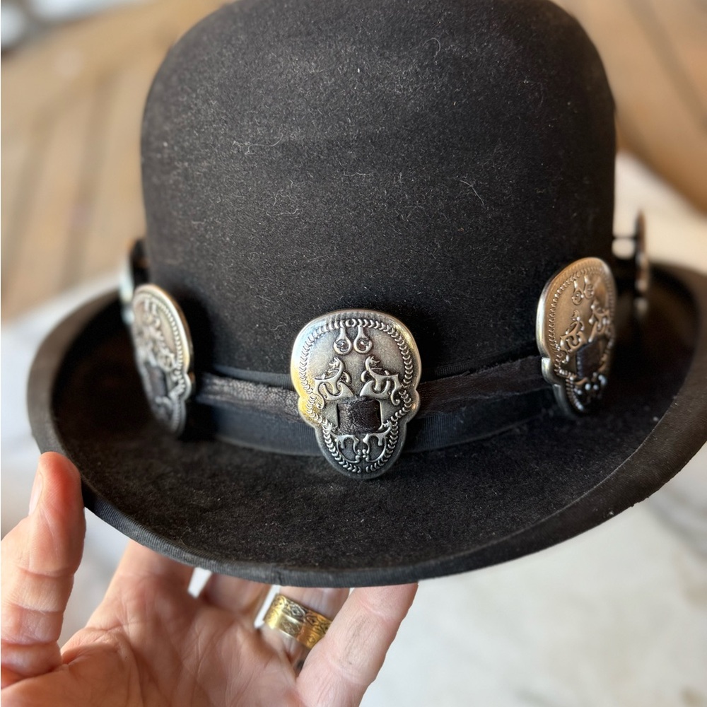 RARE OOAK Thomas Wylde skull hat band